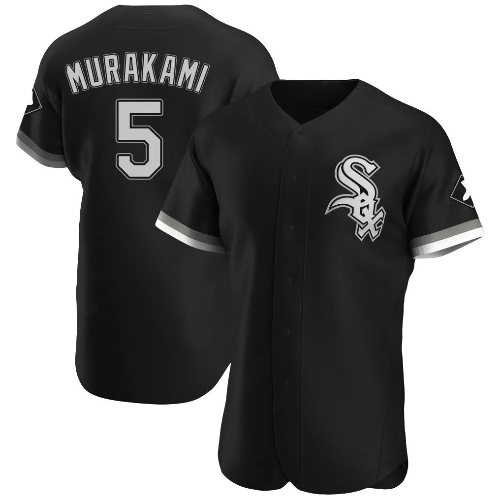 Chicago White Sox #5 Munetaka Murakami Player Black MIKSHPS Limited Elite Home Stitched Jerseys