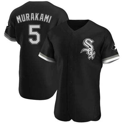 Chicago White Sox #5 Munetaka Murakami Player Black MIKSHPS Limited Elite Home Stitched Jerseys