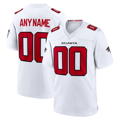 Custom A.Falcons White MIKSHPS Game Jersey 2