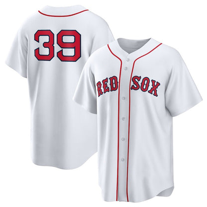 Boston Red Sox #39 Marcelo Mayer White MIKSHPS 2024 Cool Base Stitched Jersey