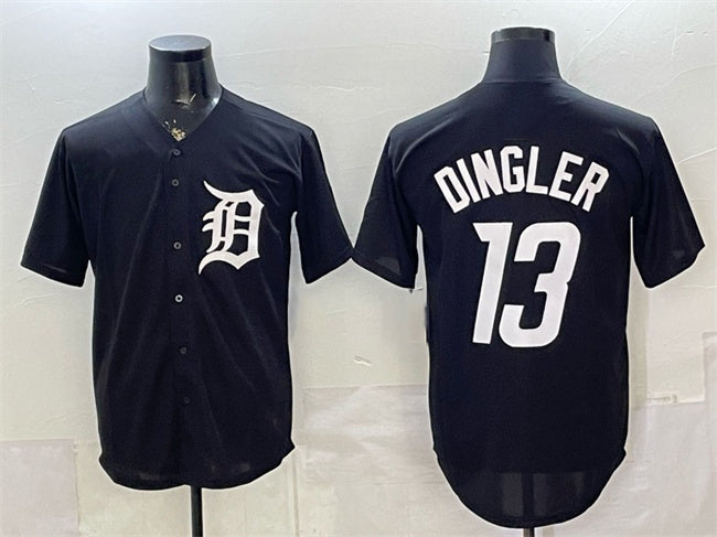 Detroit Tigers #13 Dillon Dingler Black MIKSHPS Limited Stitched Jersey