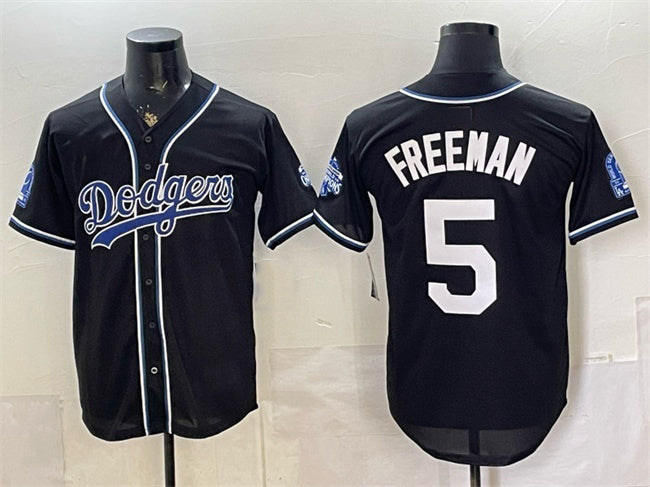 Los Angeles Dodgers #5 Freddie Freeman B2B Champs 2026 Black MIKSHPS Out Style Vapor Limited Stitched Jersey