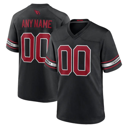 Custom A.Cardinals Black MIKSHPS Alternate Game Jersey