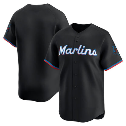Miami Marlins Black MIKSHPS Alternate Limited Jersey