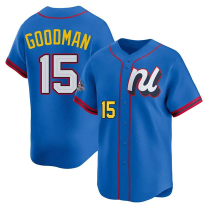 Colorado Rockies #15 Hunter Goodman Player Blue MIKSHPS National League All-Star Edition Home Limited Stitched Jerseys