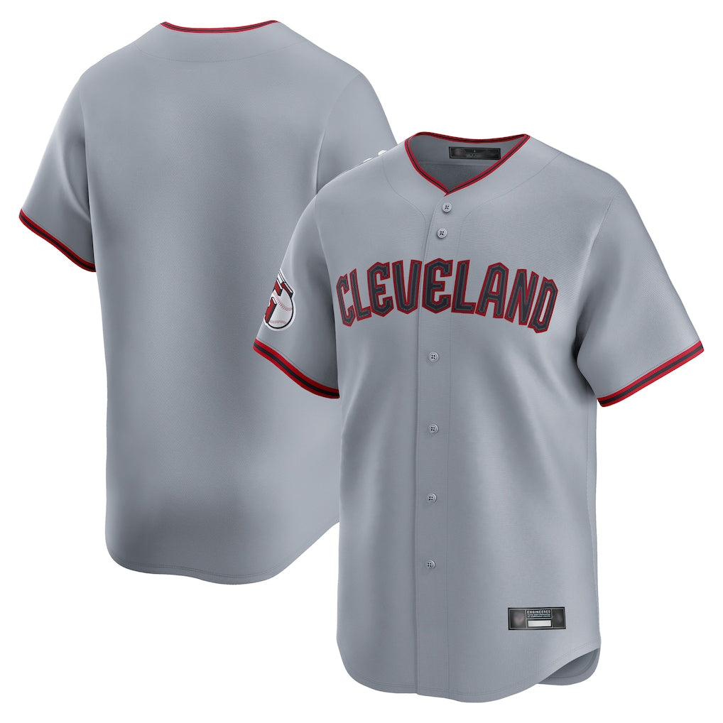 Cleveland Guardians Blank Player Gray MIKSHPS Road Limited Home Game Stitched Jerseys
