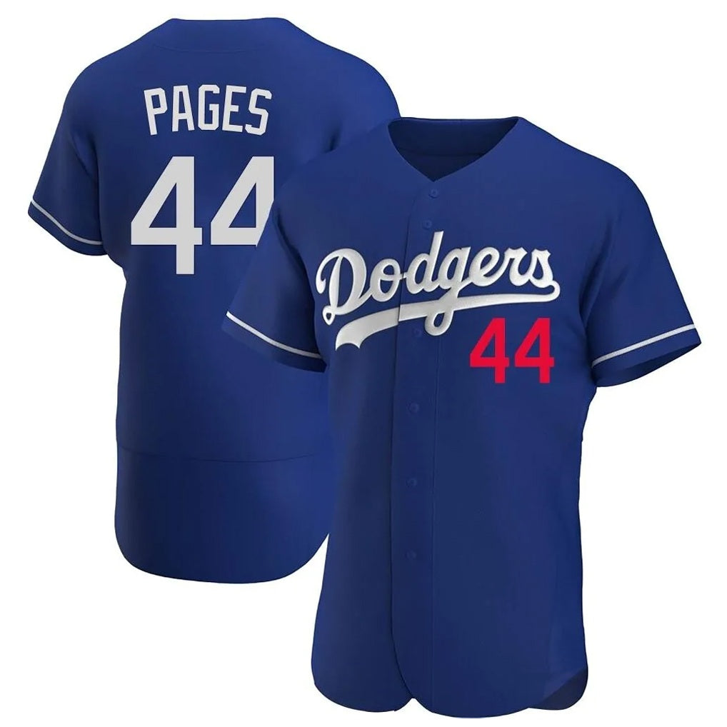 Los Angeles Dodgers #44 Andy Pages Player Royal MIKSHPS Limited Elite Home Stitched Jerseys
