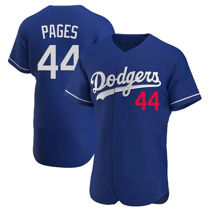 Los Angeles Dodgers #44 Andy Pages Player Royal MIKSHPS Limited Elite Home Stitched Jerseys
