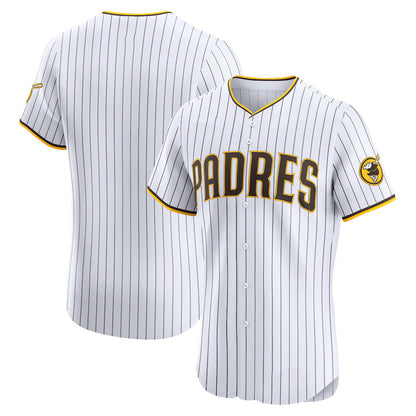 San Diego Padres White MIKSHPS Home Elite Jersey
