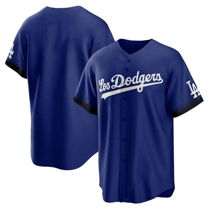 Los Angeles Dodgers Blank Player Royal MIKSHPS City Connect Home Game Stitched Jerseys