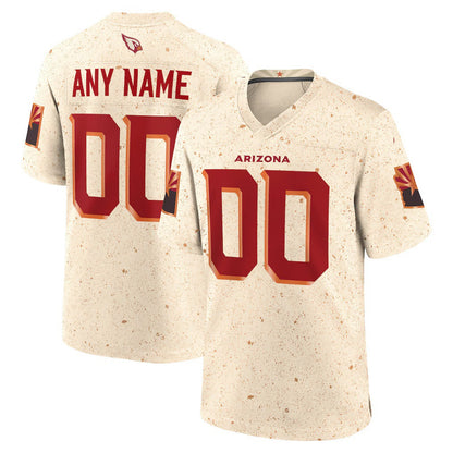 Custom A.Cardinals Natural MIKSHPS 2025 Rivalries Collection Game Jersey