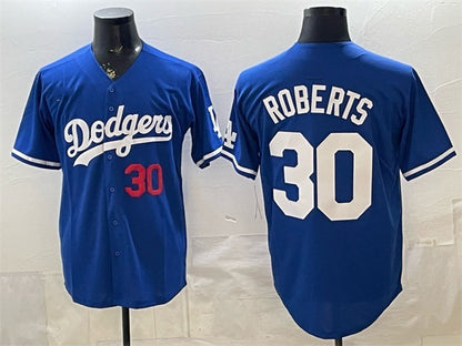 Los Angeles Dodgers #30 Dave Roberts Royal MIKSHPS 2026 Limited Stitched Jersey