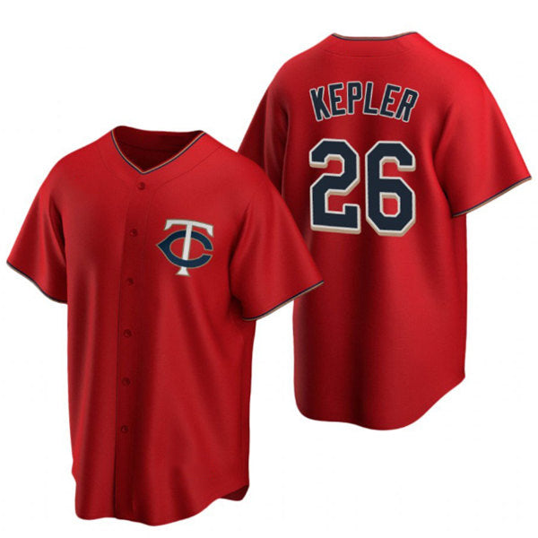 Minnesota Twins #26 Max Kepler Red MIKSHPS Cool Base Stitched Jersey