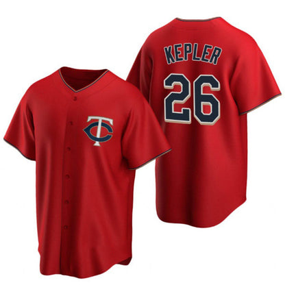 Minnesota Twins #26 Max Kepler Red MIKSHPS Cool Base Stitched Jersey
