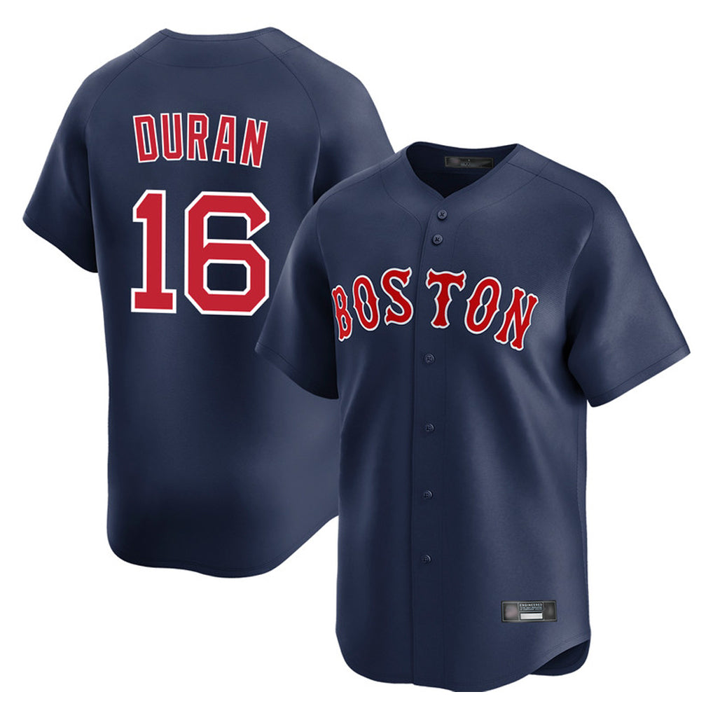 Boston Red Sox #16 Jarren Duran Player Navy MIKSHPS Limited Home Game Stitched Jerseys1