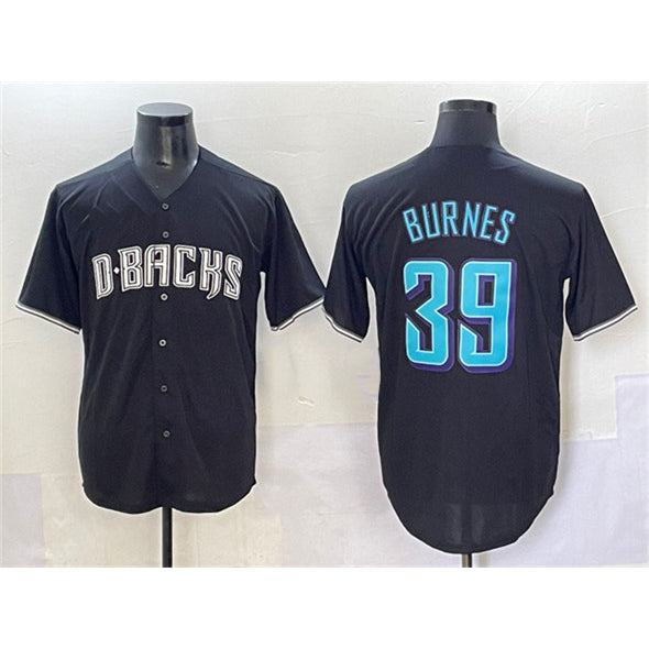 Arizona Diamondbacks #39 Corbin Burnes Black MIKSHPS Stitched Jersey