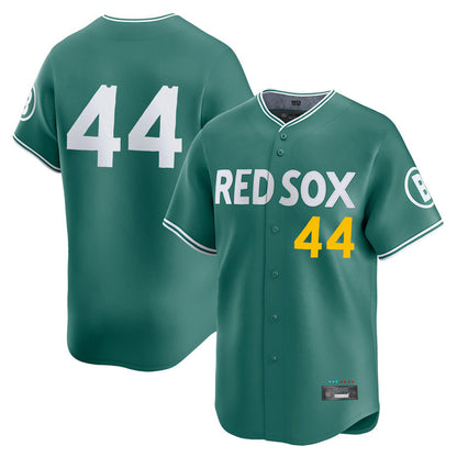 Boston Red Sox #44 Aroldis Chapman Player Green MIKSHPS City Connect Limited Home Game Stitched Jerseys1