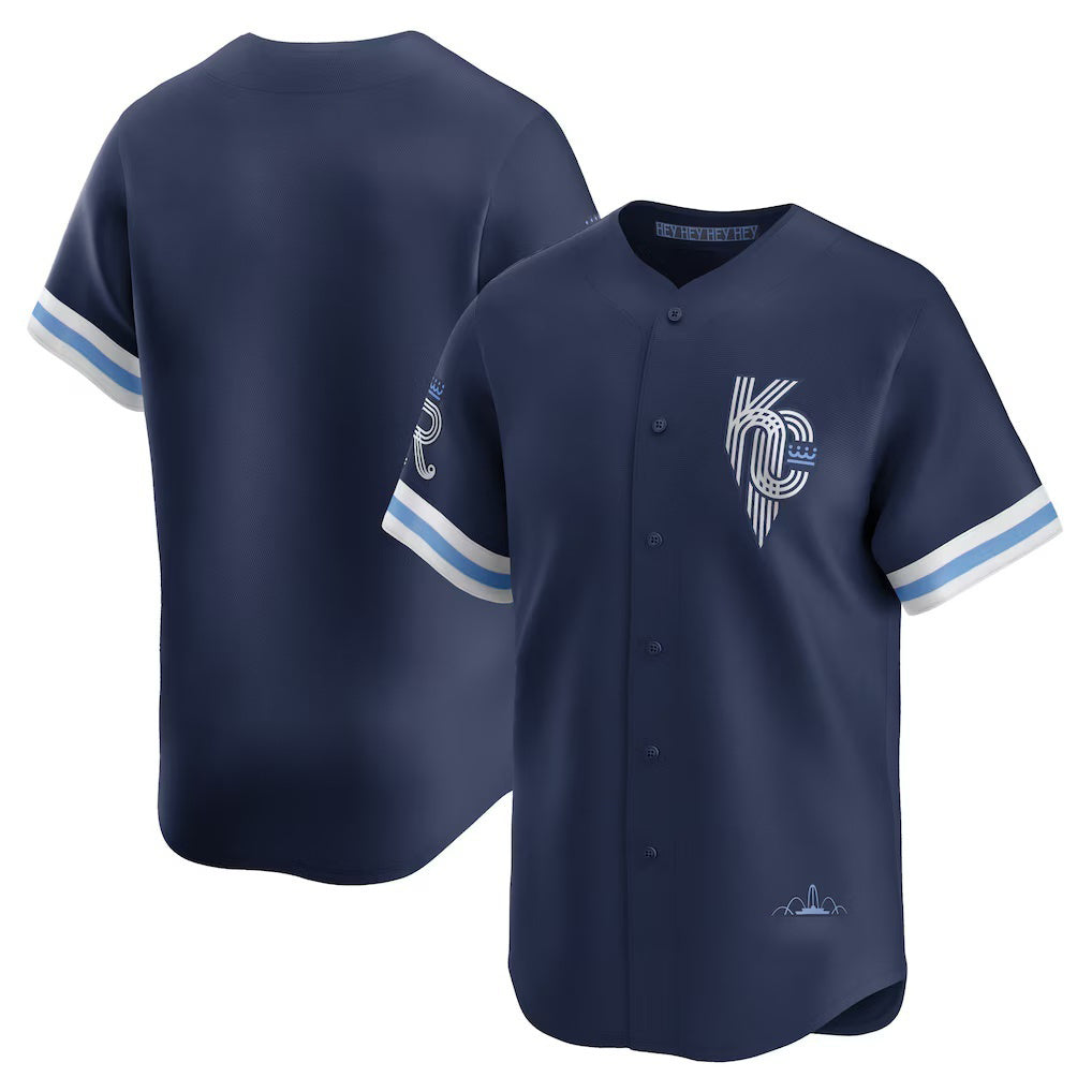 Kansas City Royals Navy MIKSHPS City Connect Limited Jersey