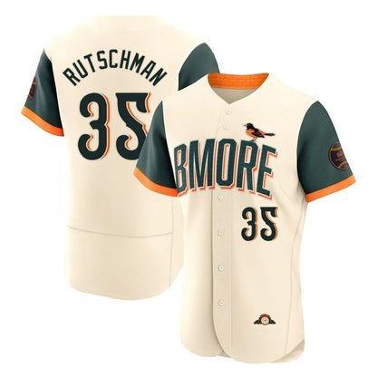 Baltimore Orioles #35 Adley Rutschman Player Cream MIKSHPS 2026 City Connect Limited Elite Home Game Stitched Jerseys