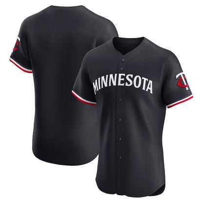 Minnesota Twins Navy MIKSHPS Alternate Vapor Premier Elite Patch Jersey