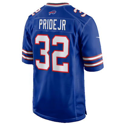B.Bills #32 Toriano Pride Jr. Royal MIKSHPS Team Game Jersey