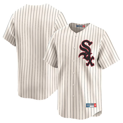 Chicago White Sox Blank Player Cream MIKSHPS Cooperstown Collection Limited Home Stitched Jerseys
