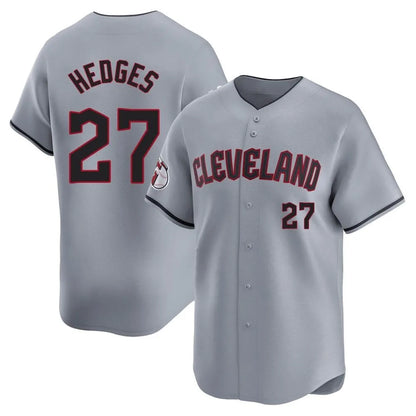 Cleveland Guardians #27 Austin Hedges Player Gray MIKSHPS Road Limited Home Stitched Jerseys