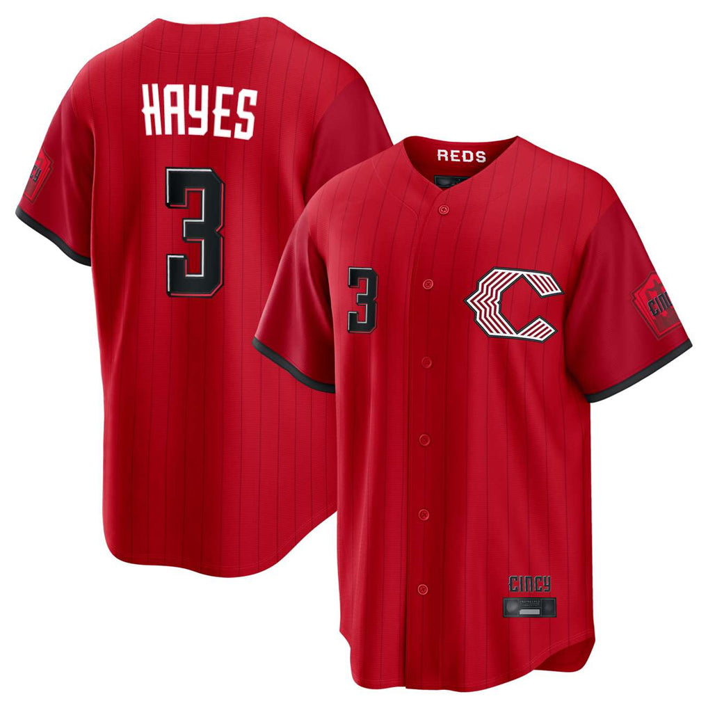 Cincinnati Reds #3 Ke'Bryan Hayes Player Red MIKSHPS 2026 City Connect Home Game Stitched Jerseys