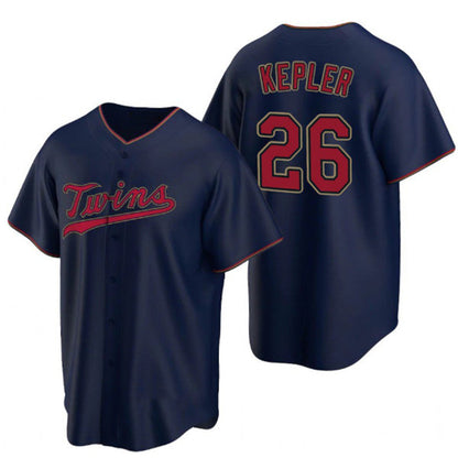 Minnesota Twins #26 Max Kepler Navy MIKSHPS Cool Base Stitched Jersey