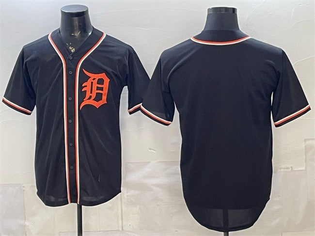 Detroit Tigers Blank 2026 Fashion Replica Black MIKSHPS Out Stitched Jersey