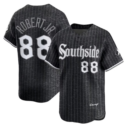 Chicago White Sox #88 Luis Robert Jr. Black MIKSHPS City Connect Limited Player Jersey