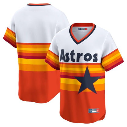 Houston Astros Blank Player Rainbow Cooperstown Collection MIKSHPS T-shirt Stitched Jerseys