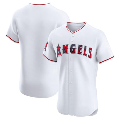 Los Angeles Angels White MIKSHPS Home Elite Jersey