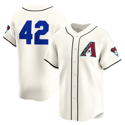 Arizona Diamondbacks #42 Jackie Robinson Cream MIKSHPS Home 2025  Day Limited Jersey