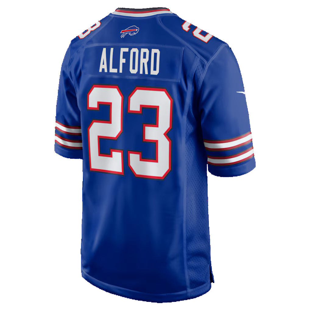 B.Bills #23 Dee Alford Royal MIKSHPS Team Game Jersey