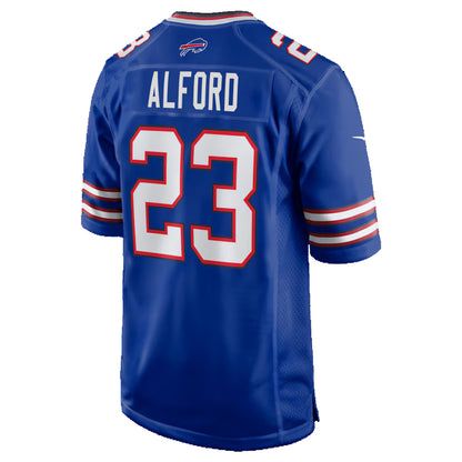 B.Bills #23 Dee Alford Royal MIKSHPS Team Game Jersey