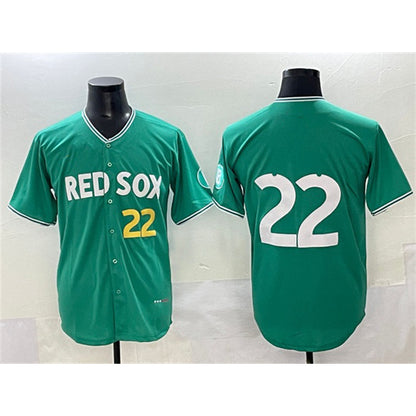 Boston Red Sox #22 Garrett Whitlock Green MIKSHPS 2025 City Connect Limited Stitched Jersey