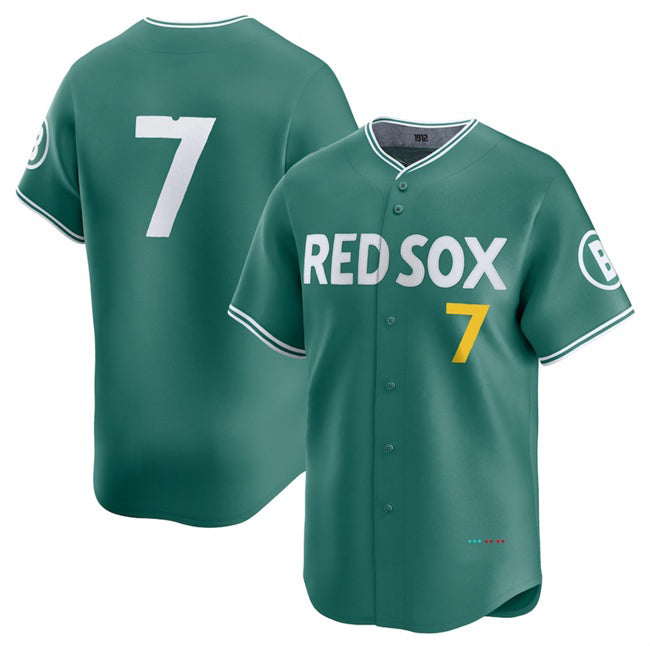 Boston Red Sox #7 Masataka Yoshida Green MIKSHPS 2025 City Connect Limited Stitched Jersey