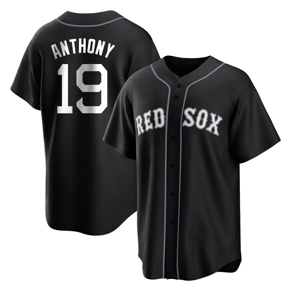 Boston Red Sox #19 Roman Anthony Player Black MIKSHPS Home Game Stitched Jerseys
