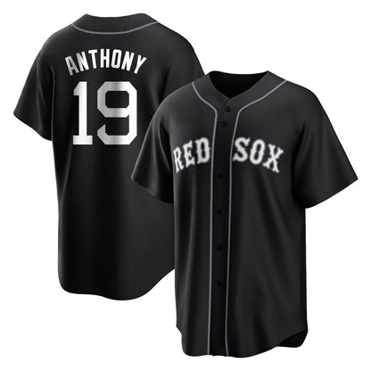 Boston Red Sox #19 Roman Anthony Player Black MIKSHPS Home Game Stitched Jerseys