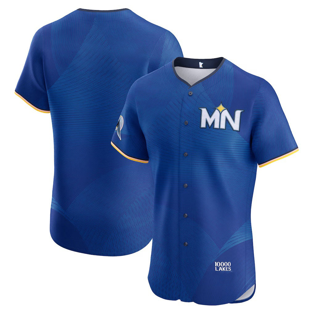 Minnesota Twins Royal MIKSHPS City Connect Elite Jersey