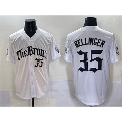 New York Yankees #35 Cody Bellinger White MIKSHPS 'Gothic Legacy Edition' Vapor Premier Limited Stitched Jersey