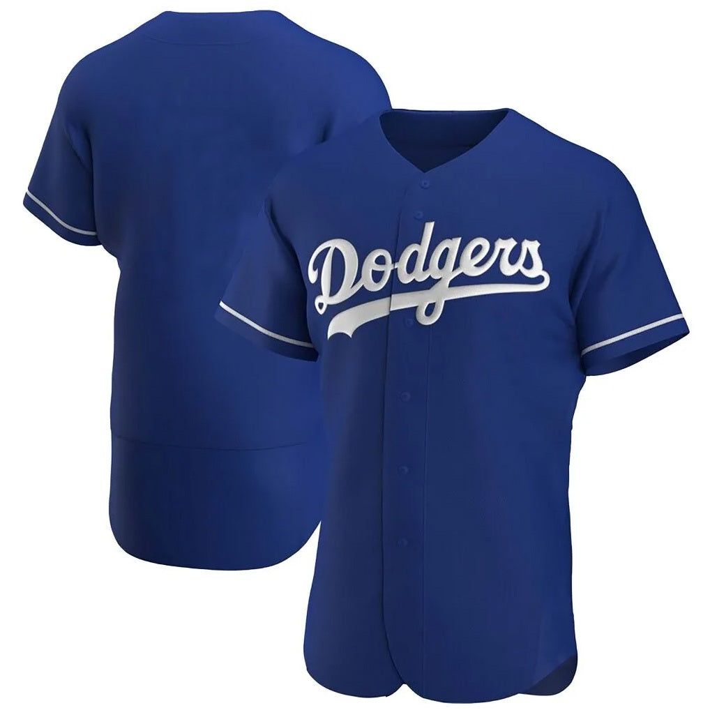 Los Angeles Dodgers Blank Player Royal MIKSHPS Limited Elite Home Stitched Jerseys