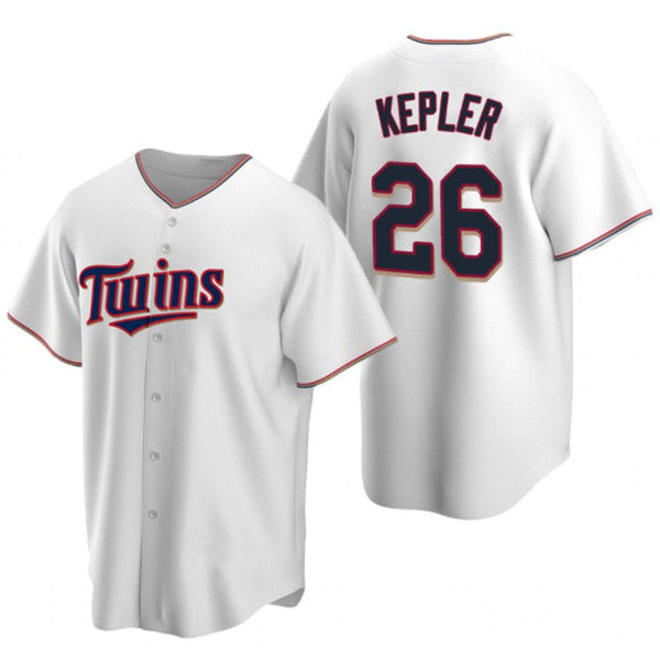 Minnesota Twins #26 Max Kepler White MIKSHPS Cool Base Stitched Jersey