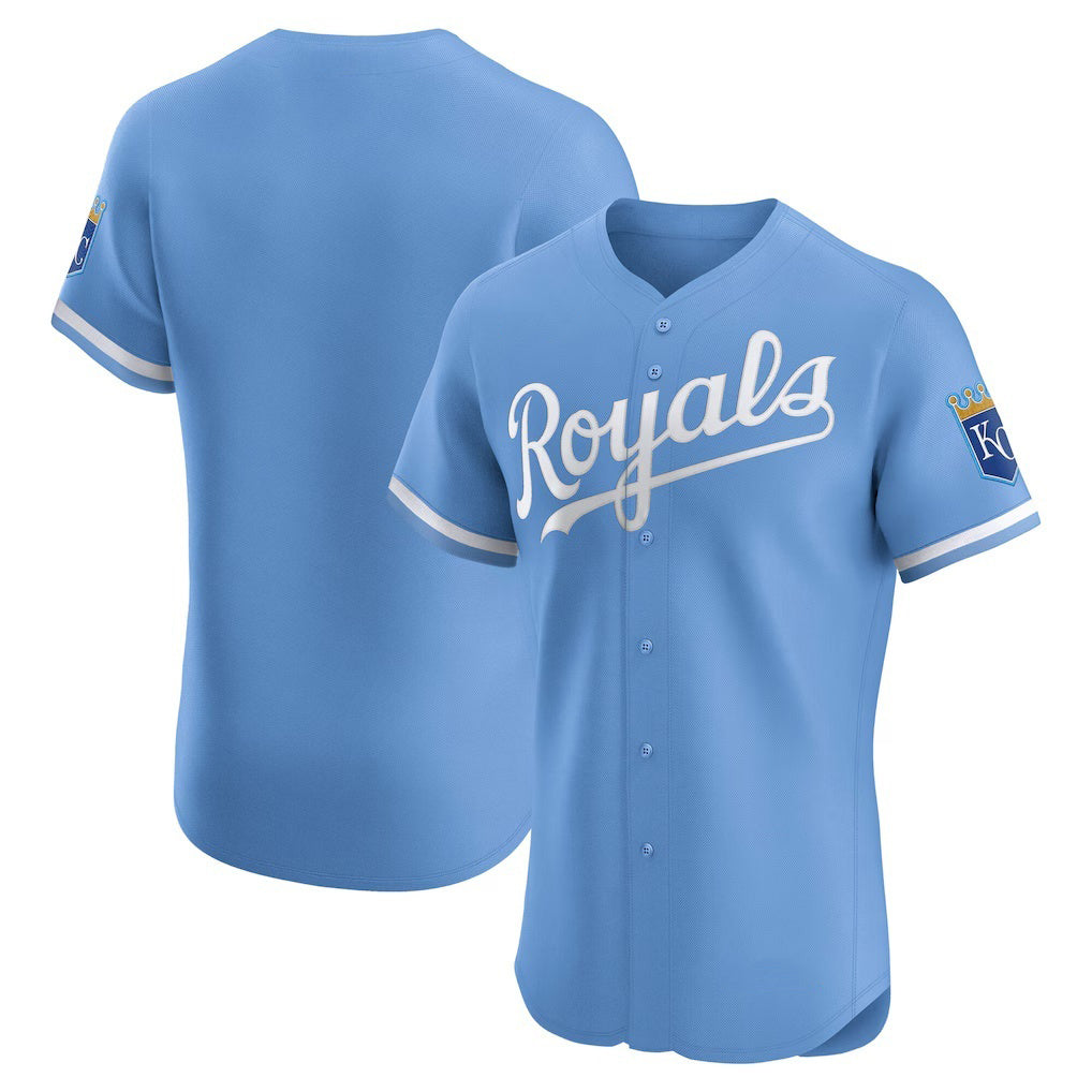 Kansas City Royals Light Blue MIKSHPS Alternate Elite Jersey