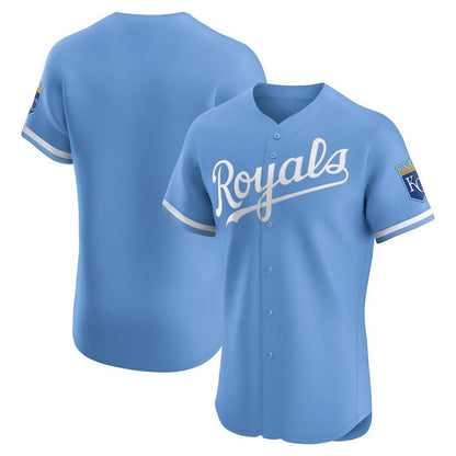 Kansas City Royals Light Blue MIKSHPS Alternate Elite Jersey