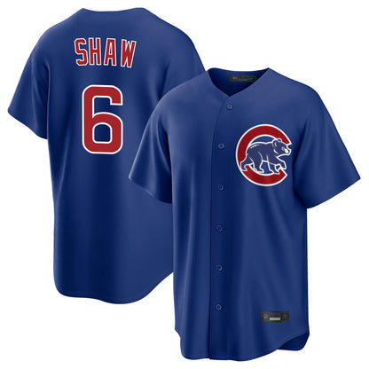 Chicago Cubs #6 Matt Shaw Player Royal MIKSHPS Home Game Stitched Jerseys