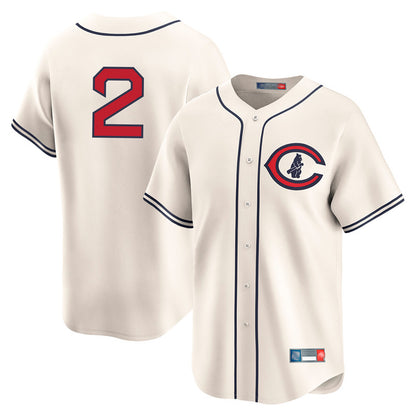 Chicago Cubs #2 Nico Hoerner Player Cream MIKSHPS Field of Dreams Limited Home Game Stitched Jerseys