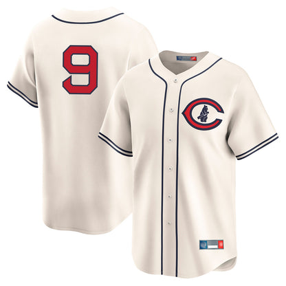 Chicago Cubs #9 Miguel Amaya Player Cream MIKSHPS Field of Dreams Limited Home Game Stitched Jerseys