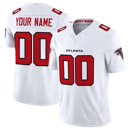 Custom A.Falcons Active Player White MIKSHPS 2026 New F.U.S.E. Vapor Untouchable Limited Stitched Jersey